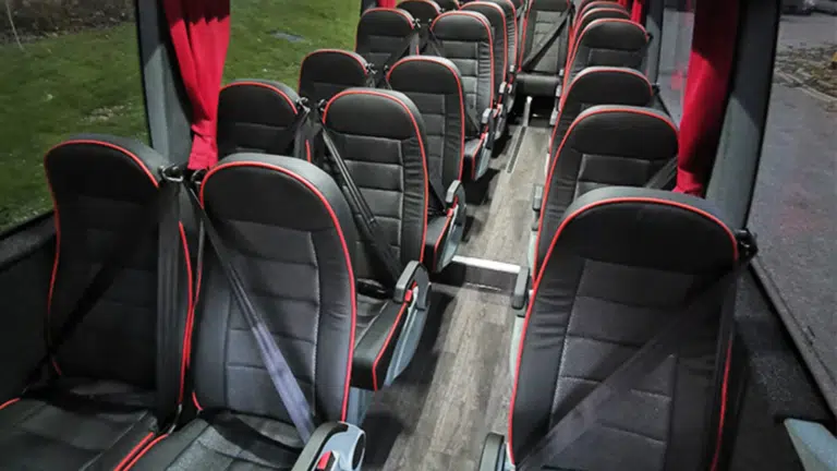 20 seater minibus passenger interior