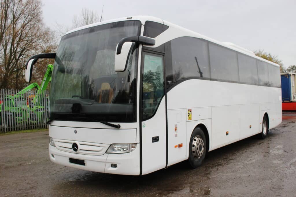 50 seater coach front exterior