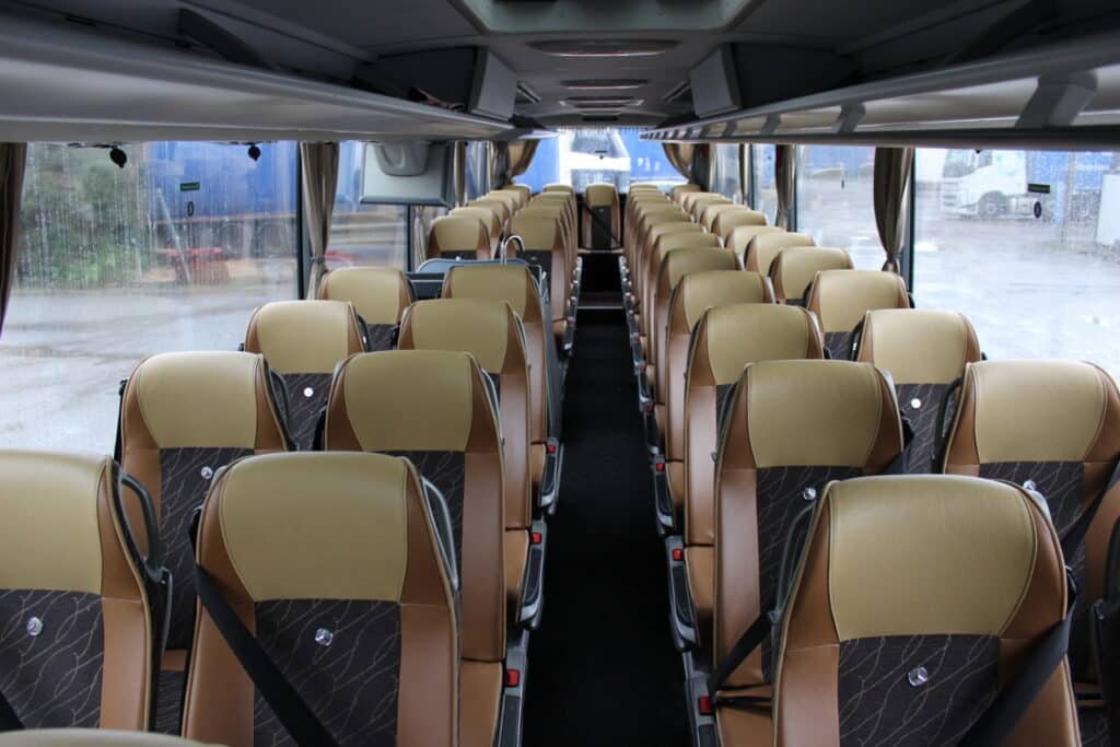 50 seater coach interior seating